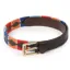Aubrion Drover Skinny Polo Belt - Turquoise/Red/Blue/Orange